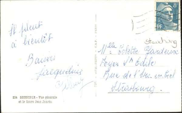 Grenoble Vue generale – Bild 2