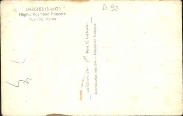 Garches Hopital Raymond Poincare – Bild 2