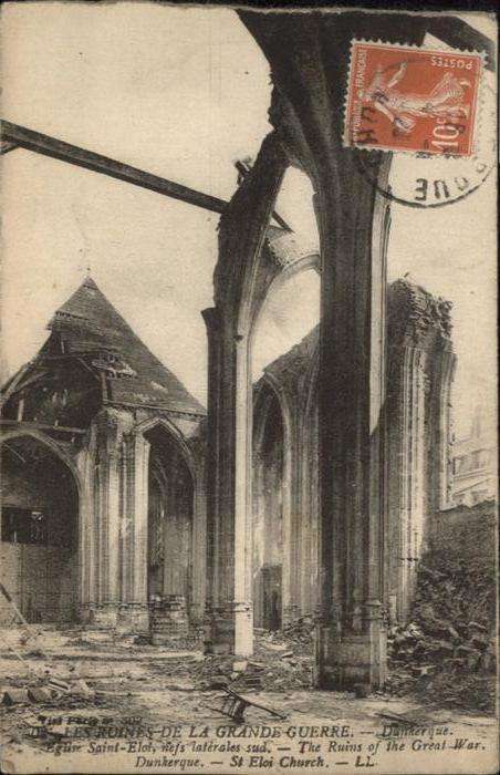 Duenkirchen Dunkerque Ruines de la Grande Guerre