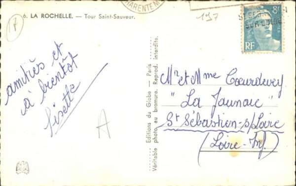 La Rochelle Charente-Maritime Tour Saint-Sauveur – Bild 2