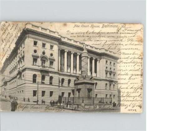 Baltimore Maryland New Court House