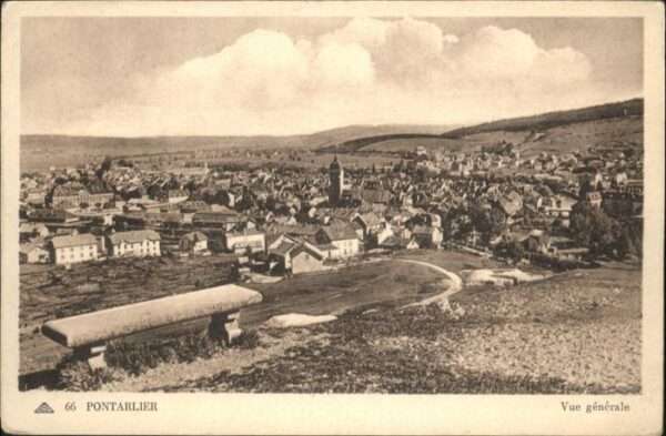 Pontarlier Vue generale