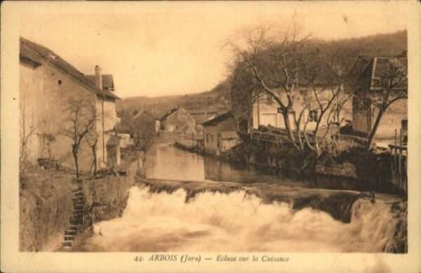 Arbois Ecluse sur la Cuisance