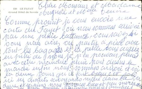 Le Fayet Grand Hotel de Savoie – Bild 2