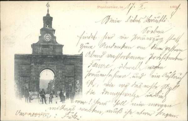 Pontarlier Porte Saint-Pierre