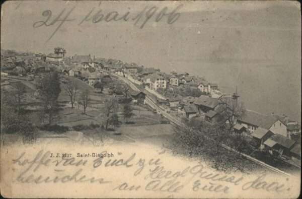 Saint-Gingolph Vue generale