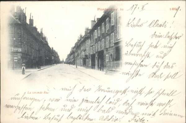 Pontarlier Grande-Rue