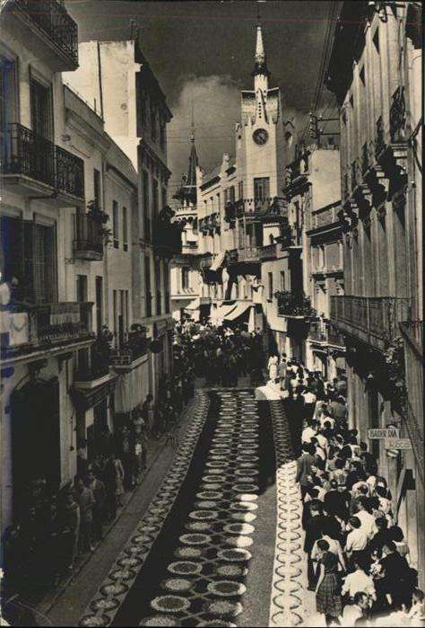Sitges Alfombras de flores