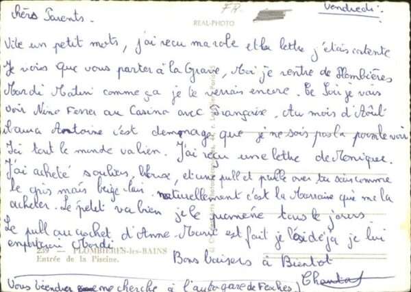 Plombieres-les-Bains Entree de la Piscine – Bild 2