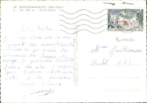 Monetier-les-Bains Le Hautes Alpes
Pre-les-fonds – Bild 2