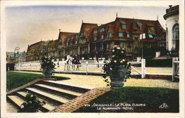 Deauville-sur-Mer Normandy Hotel Pferd