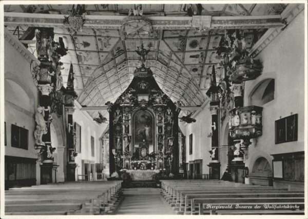 Hergiswald Inneres Kirche
