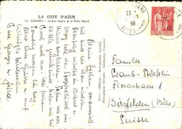 Cannes Alpes-Maritimes Palm Beach Schiff – Bild 2