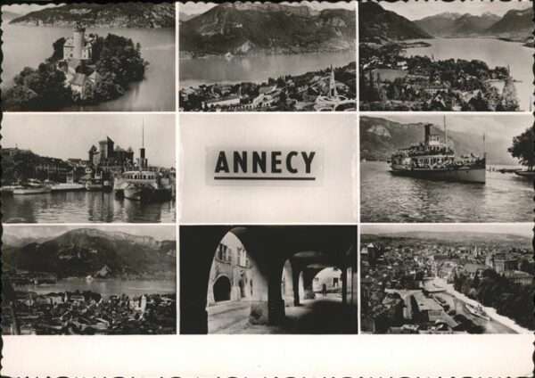 Annecy Haute-Savoie Schiff