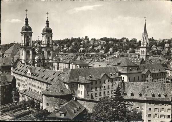 St Gallen SG Kloster Kirche