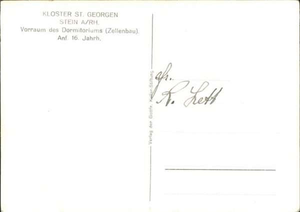 Stein Rhein Kloster St Georgen – Bild 2