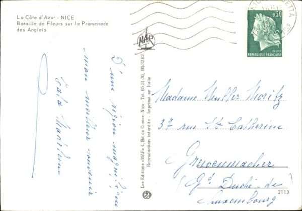 Nice Alpes Maritimes Anglais – Bild 2