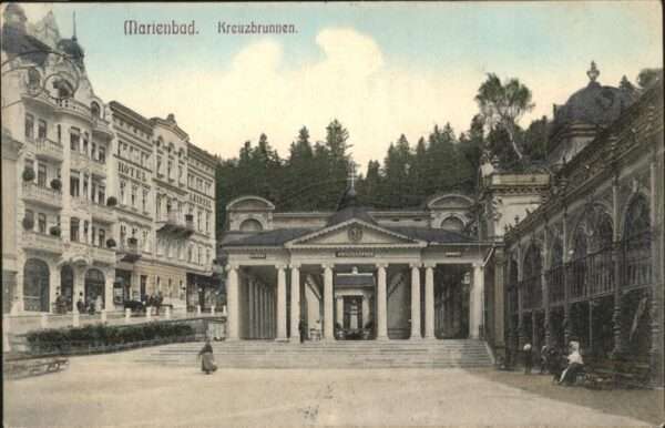 Marienbad Tschechien Boehmen Kreuzbrunnen