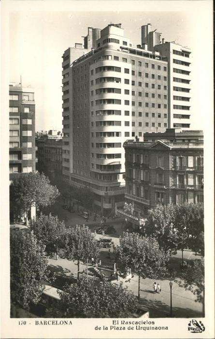 Barcelona Cataluna Plaza de Urquinaona