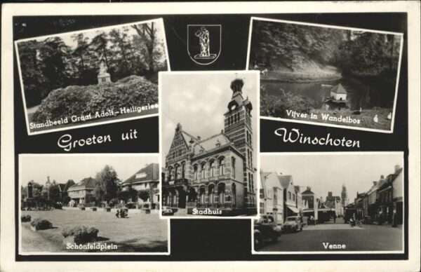Winschoten Venne Standbeeld Graaf Adolf Heiligerle