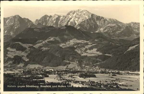 Hallein Dürrnberg Rossfeld Hohen Göll