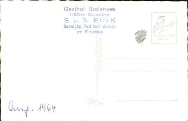 Schladming Obersteiermark Gasthof Bodensee Seewigtal – Bild 2