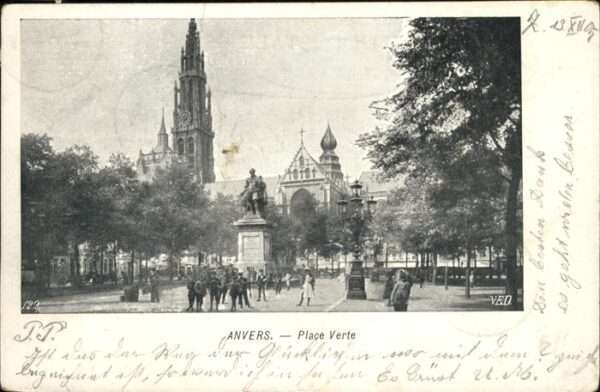 Anvers Antwerpen Place Verte