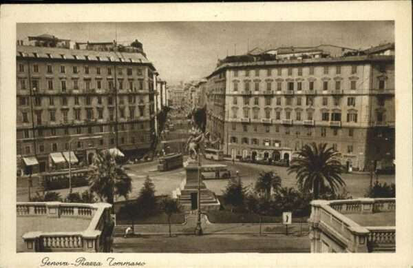 Genova Genua Liguria Piazza Tommaseo
