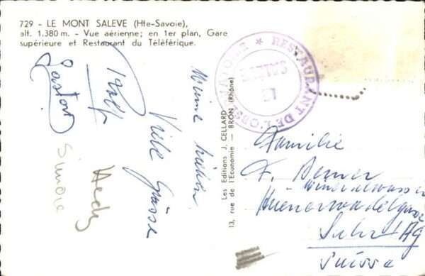 Mont Saleve Fliegeraufnahme – Bild 2