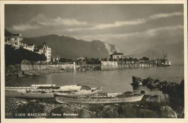 Lago Maggiore Stresa Borromeo Schiff
