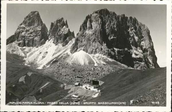 Sassolungo Langkofel Maria Flora Passo Sella