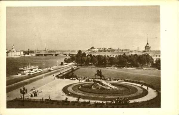 Leningrad St Petersburg Square Decembrists Brücke