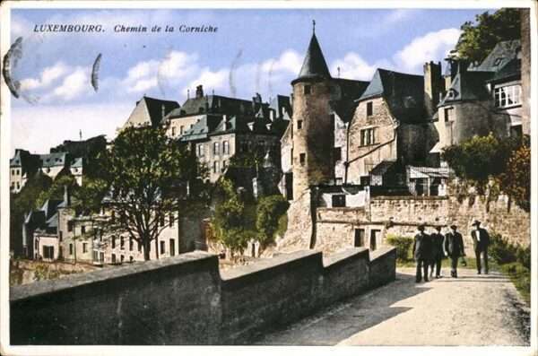 LUXEMBOURG  Luxemburg Chemin Corniche