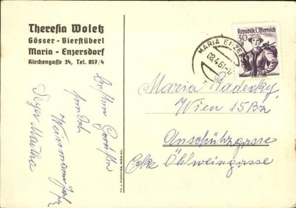 Maria Enzersdorf Gösser Bierstüberl – Bild 2