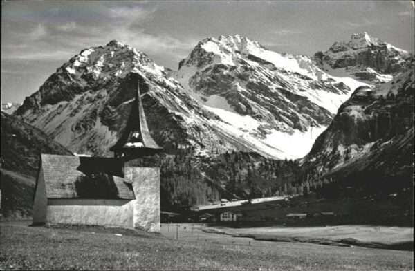 Davos GR Bergkirchli Sertigdörfli