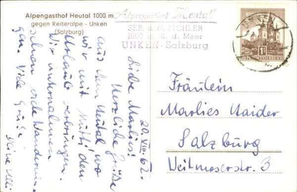Unken Gasthof Heutal Reiteralpe – Bild 2