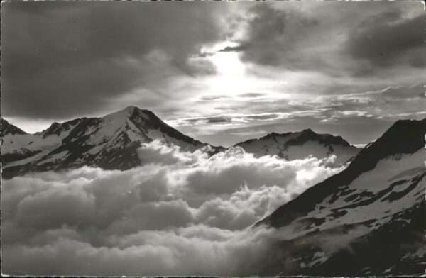 Saas-Fee Saas Tal Weissmies Portjengrat