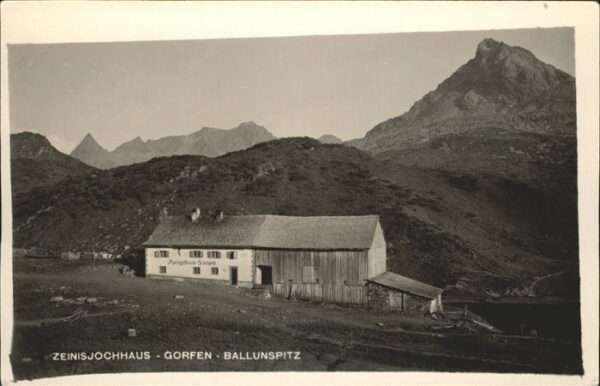 Zeinisjochhaus Gorfen Ballunspitz