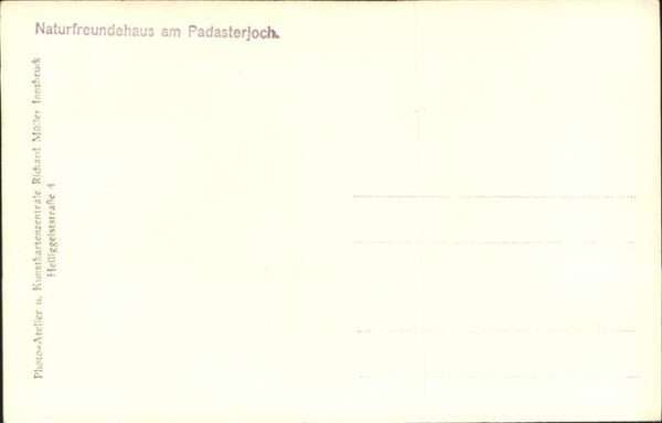 Padasterjoch Naturfreundehaus – Bild 2