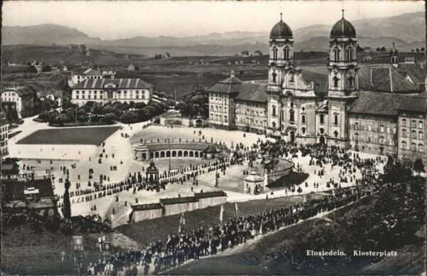 Einsiedeln SZ Klosterplatz