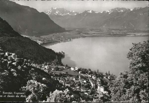 Territet-Veytaux See Alpen