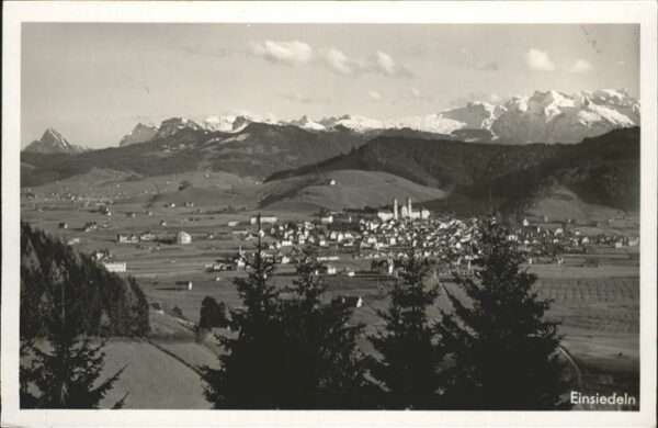 Einsiedeln SZ Ortsansicht