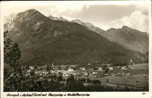Stanzach Tirol Lechtal Bleispitze Knittelkarspitze