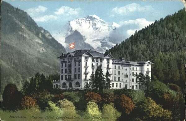 Interlaken BE Regina Hotel Jungfraublick