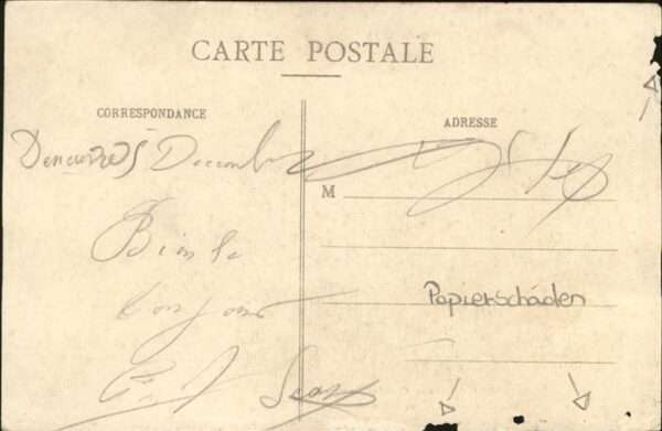 Baccarat La guerre 1914 Mairie Cafe du Commune – Bild 2