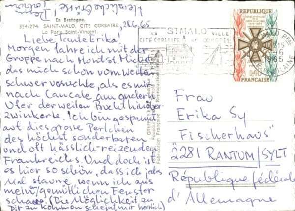 Saint-Malo 35 Porte Saint Vincent – Bild 2