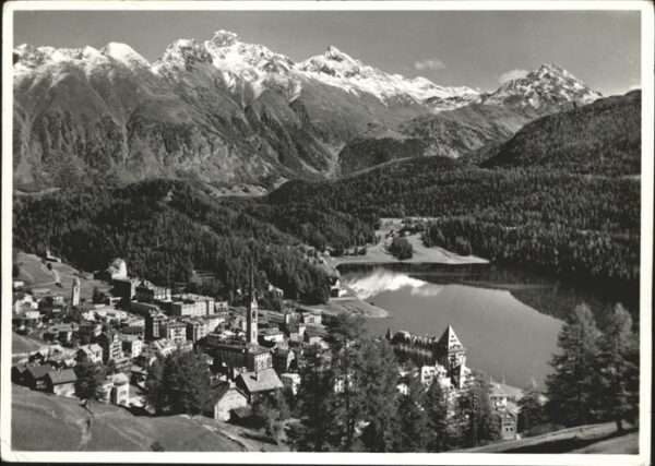 St Moritz GR Piz Languard Piz Albris