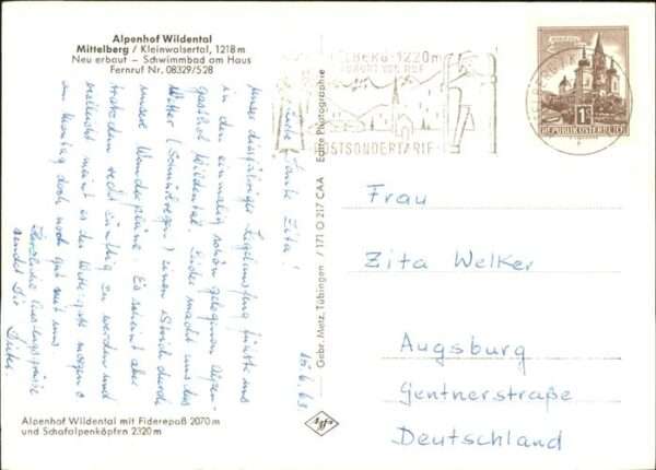 Mittelberg Kleinwalsertal Alpenhof Wildental – Bild 2