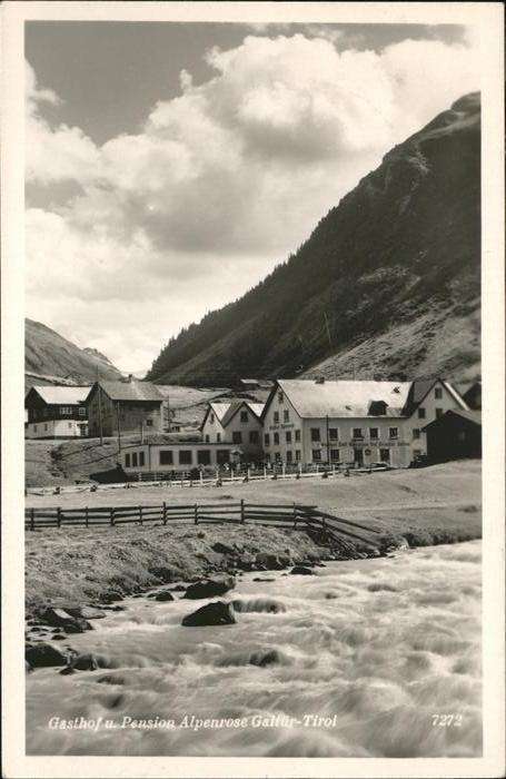 Galtuer Tirol Gasthof Pension Alpenrose