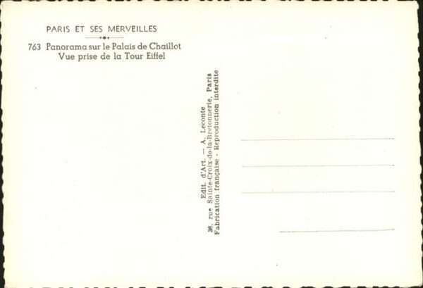 Paris Palais de Chaillot Fliegeraufnahme – Bild 2